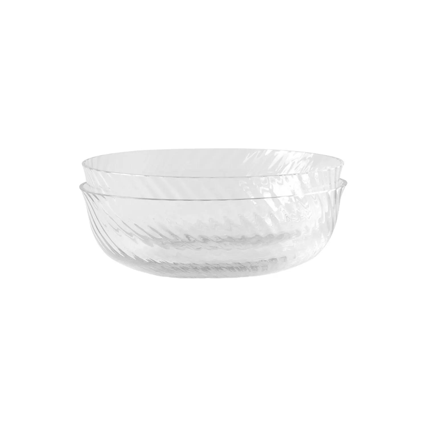 &Tradition Skåle & Fade-Collect skål SC82, clear