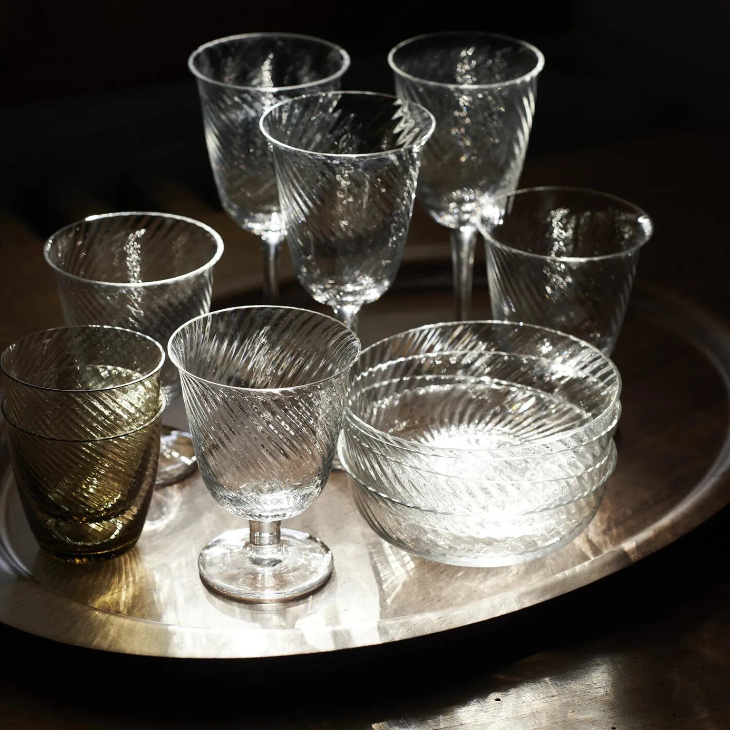 &Tradition Skåle & Fade-Collect skål SC82, clear