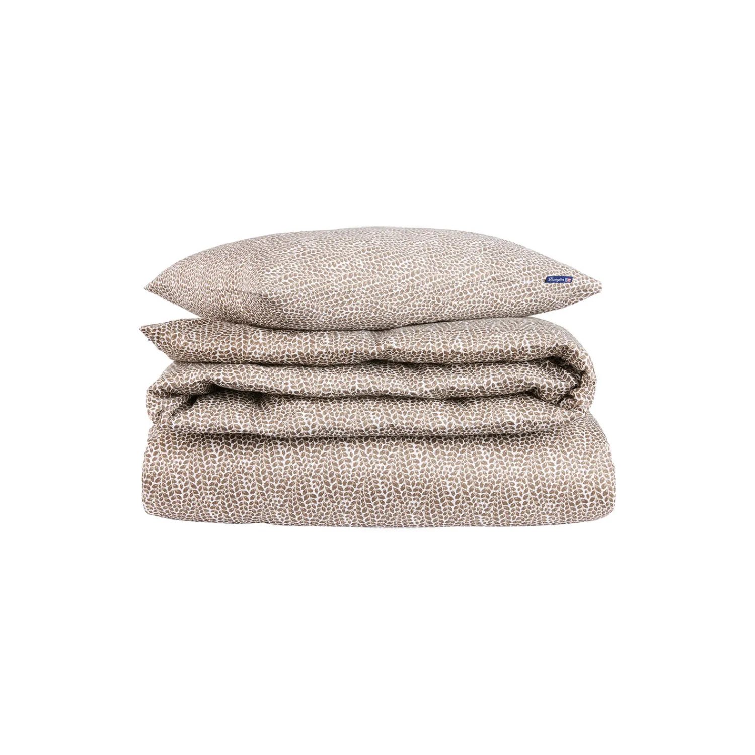 Lexington Sengetøj-Cotton Sateen Bed Set, stone/white/beige
