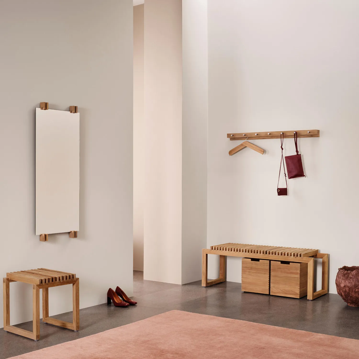 Skagerak by Fritz Hansen Vægspejle * Cutter Mirror,