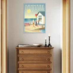 ViSSEVASSE Plakater & Rammer * Danmark Ishuset plakat