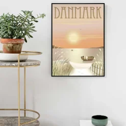 ViSSEVASSE Plakater & Rammer * DANMARK klitterne plakat
