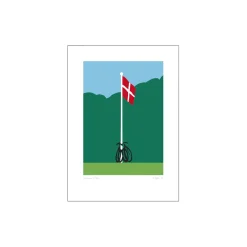 Poster & Frame Plakater & Rammer-Dannebrog TIl Tops