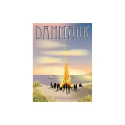 ViSSEVASSE Plakater & Rammer-Denmark Sankt Hans plakat