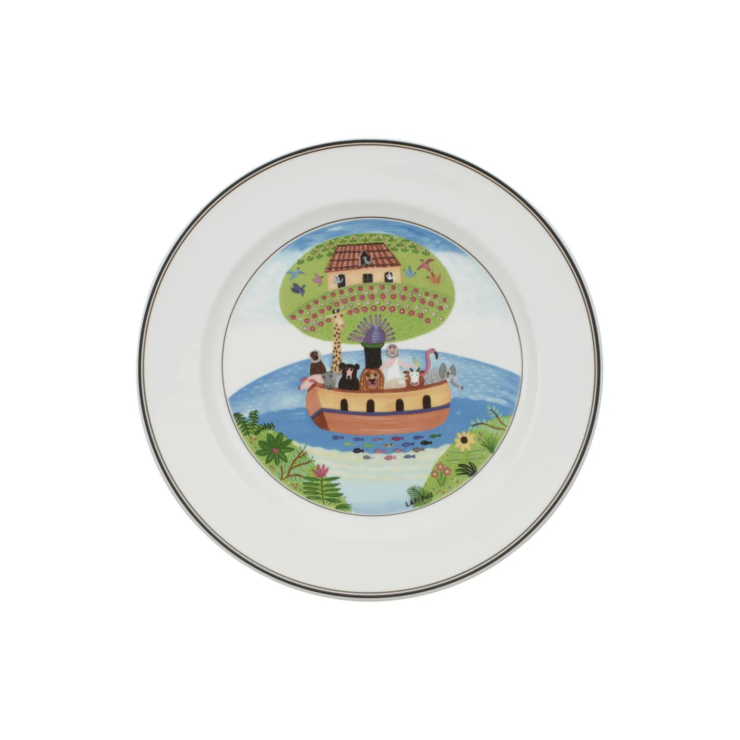 Villeroy & Boch Tallerkener * Design Naif tallerken Ø 27 cm, Noah's ark