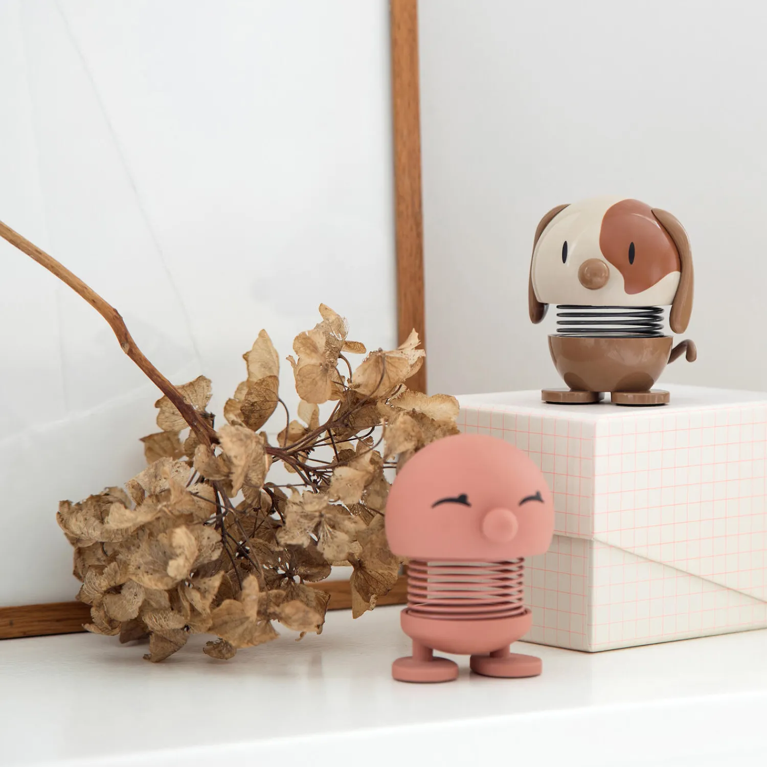 Hoptimist Figurer & Glaskunst-Dog, brown