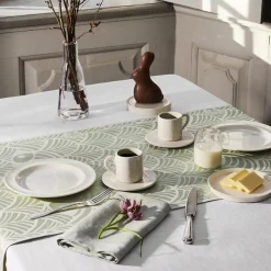 Georg Jensen Damask Bordtekstiler * EASTER bordløber, light green