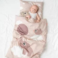 Børn Done by Deer Soveudstyr|Sengetøj-Elphee baby sengesæt,