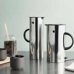 Stelton Kaffe- & Teudstyr * EM77 termokande 1 L, steel