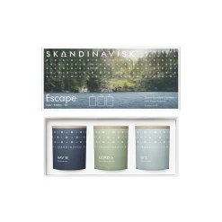 Skandinavisk Lys & Duftlys-ESCAPE Mini Candle Giftset