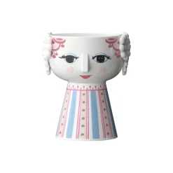 Bjørn Wiinblad Lysestager-Eva Lysestage, pink