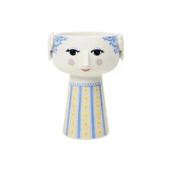 Bjørn Wiinblad Vaser * Eva vase 18,5 cm, blå