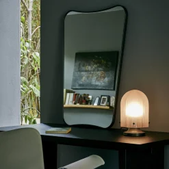 GUBI Vægspejle * F.A. 33 Wall Mirror, black brass