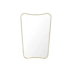 GUBI Vægspejle-F.A. 33 Wall Mirror, polished brass