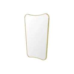 GUBI Vægspejle-F.A. 33 Wall Mirror, polished brass