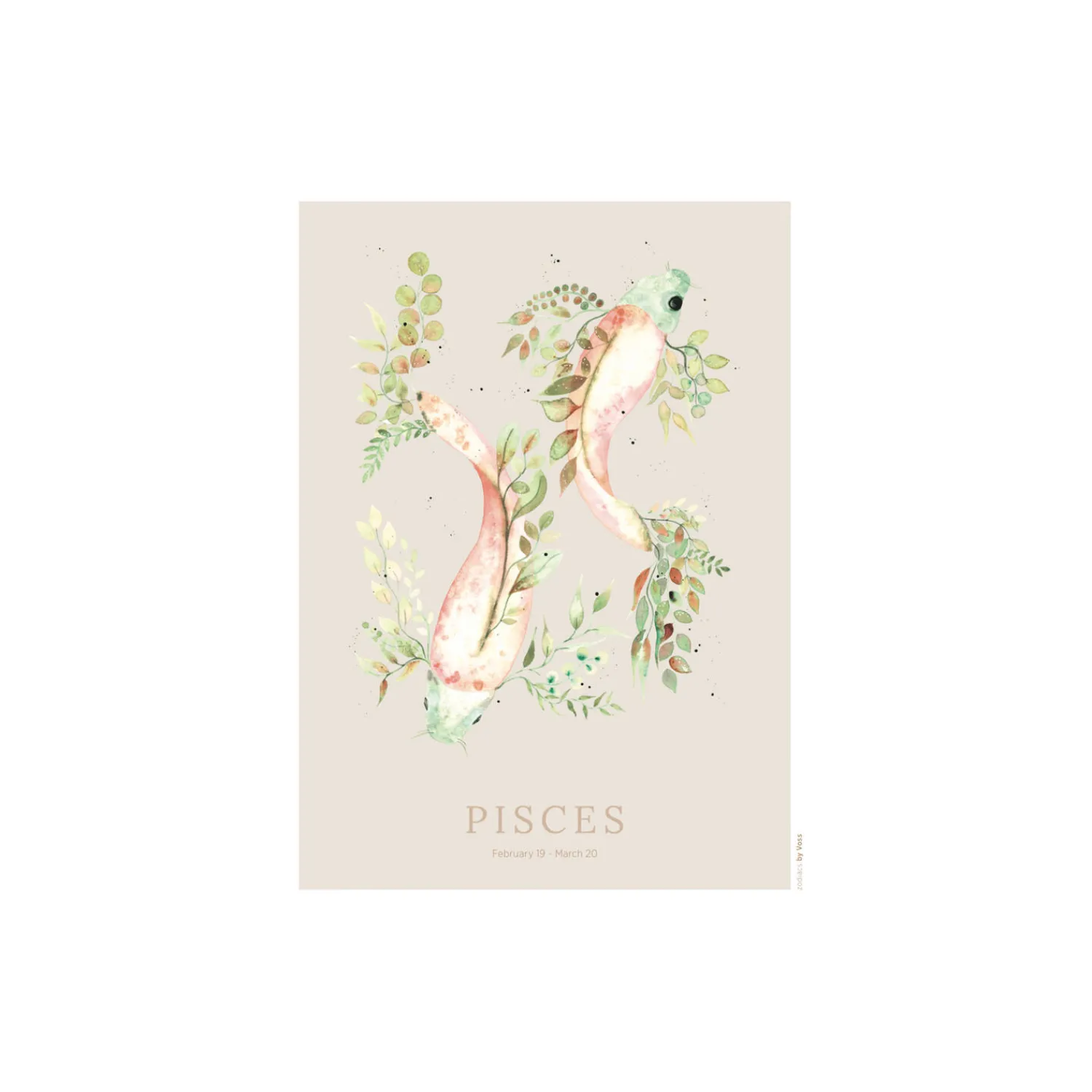 All by Voss Plakater & Rammer-Fiskene plakat