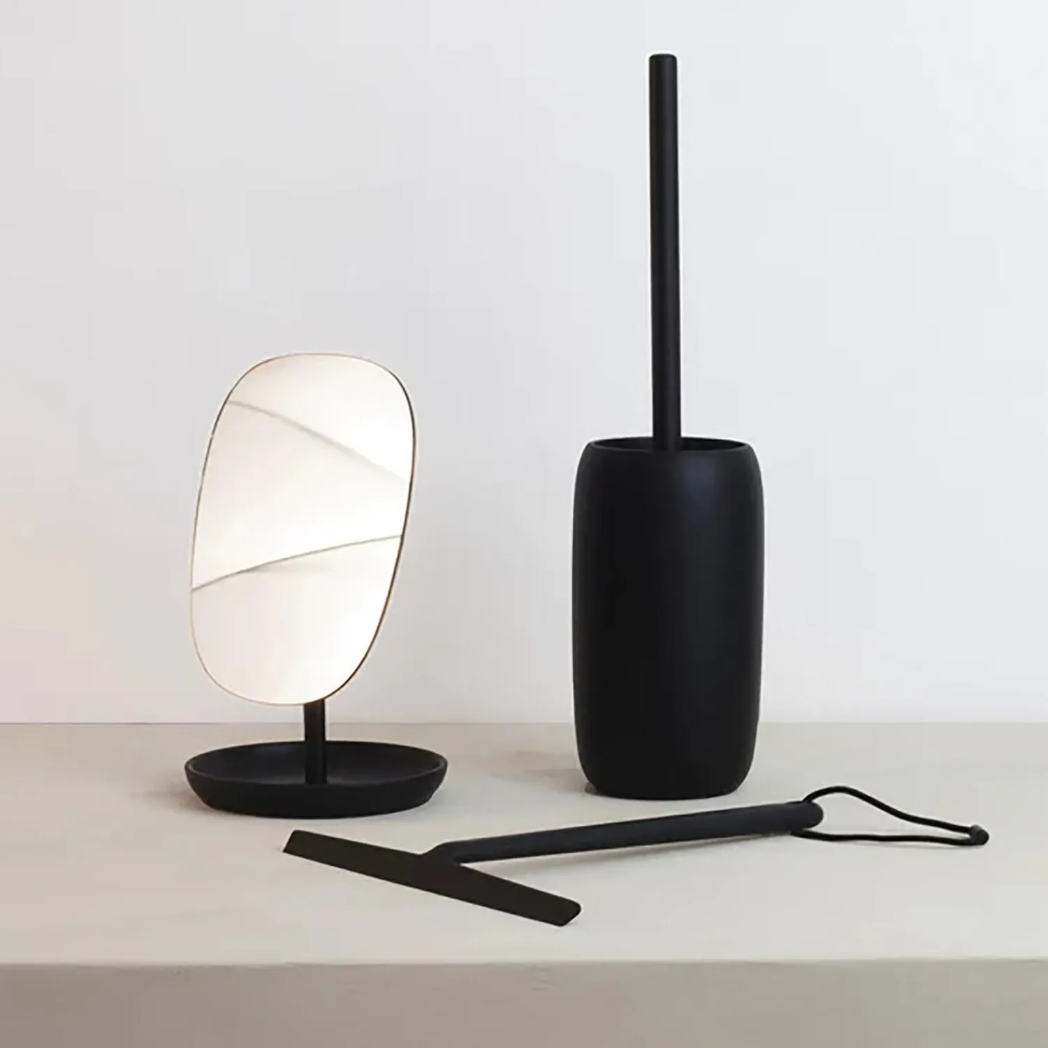 Stelton Bordspejle-Fjord spejl, black