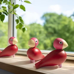 Kay Bojesen Denmark Figurer & Glaskunst-Flora Year Bird 2024, pink