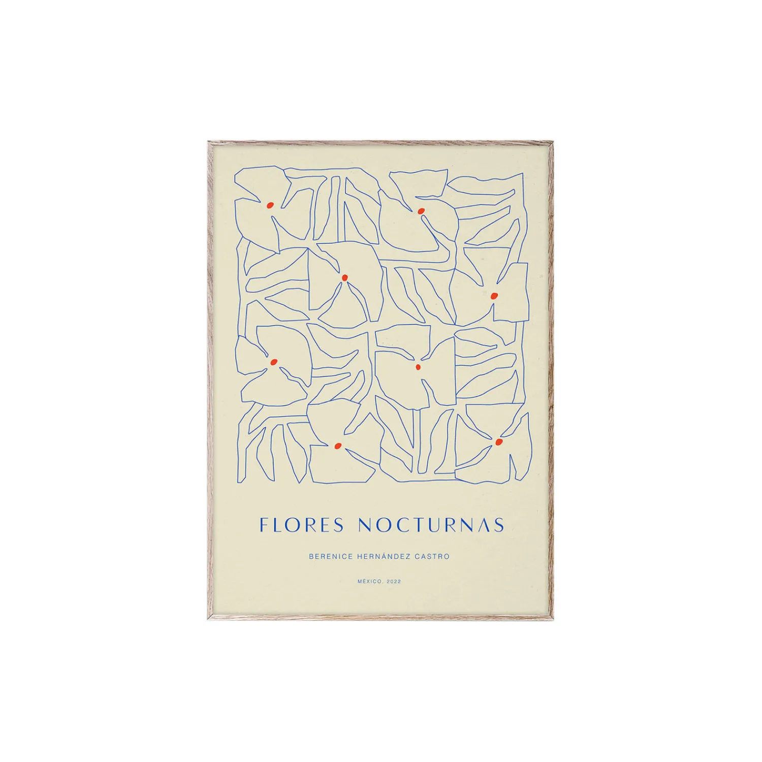 Paper Collective Plakater & Rammer-Flores Nocturnas 01 poster