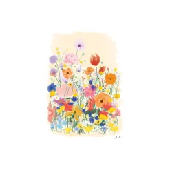 Peléton Plakater & Rammer * Flower Field No 1