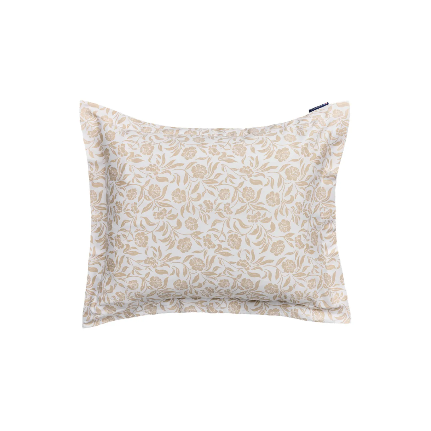 Lexington Sengetøj * Flowers Cotton Sateen Pillowcase, white/beige
