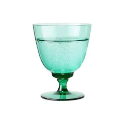 Holmegaard Glas-Flow glas på fod,