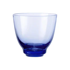 Holmegaard Glas * Flow vandglas, mørk blå