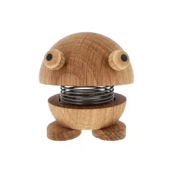 Hoptimist Figurer & Glaskunst * Frog, oak