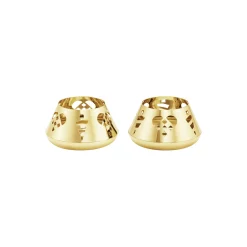 Georg Jensen Lysestager-2025 Fyrfadslys 2 stk., guld