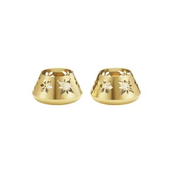Georg Jensen Lysestager-2024 Fyrfadslys 2 stk, guld