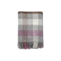 Klippan Yllefabrik Plaider * Gotland multi uld plaid, multi pink