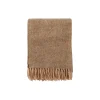 Klippan Yllefabrik Plaider * Gotland uld plaid, beige