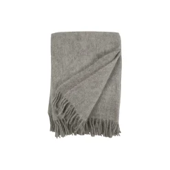Klippan Yllefabrik Plaider * Gotland uld plaid, natural grey