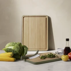 Eva Solo Køkkenudstyr * Green Tool bambusskærebræt med saftrille