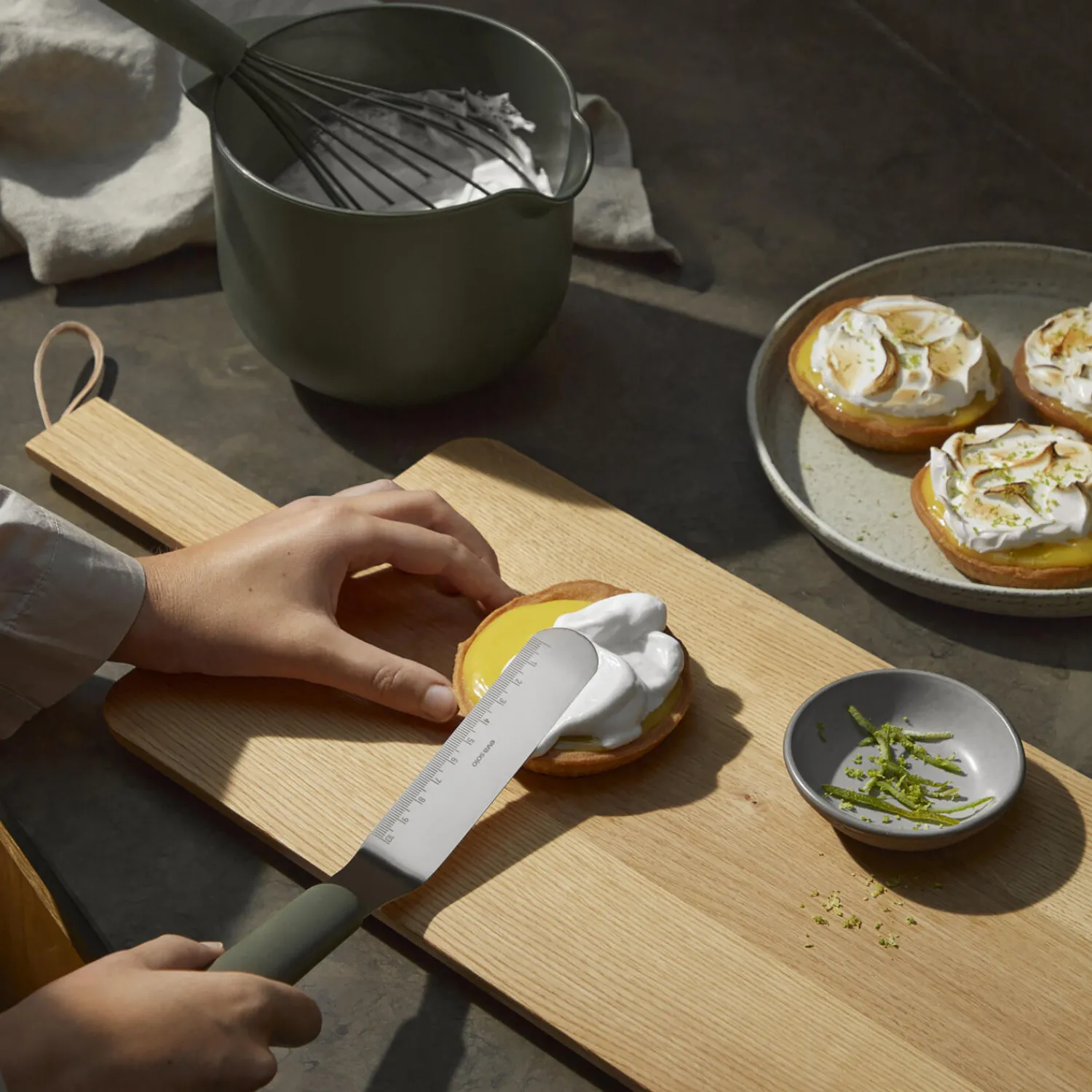 Eva Solo Køkkenudstyr-Green Tools paletkniv vinklet