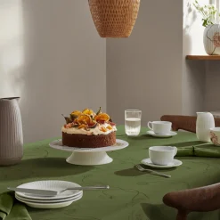 Kähler Bordtekstiler * Hammershøi Poppy damaskdug, grøn