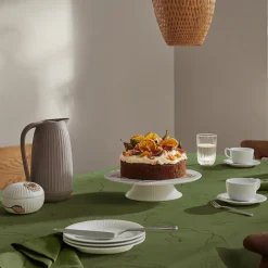 Kähler Bordtekstiler * Hammershøi Poppy stofserviet 4 stk, grøn