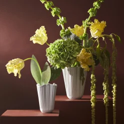 Kähler Vaser * Hammershøi Unfold Vase, hvid