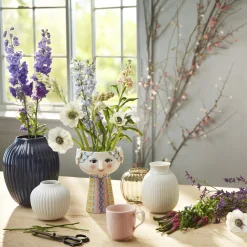 Kähler Vaser-Hammershøi vase, antracitgrå