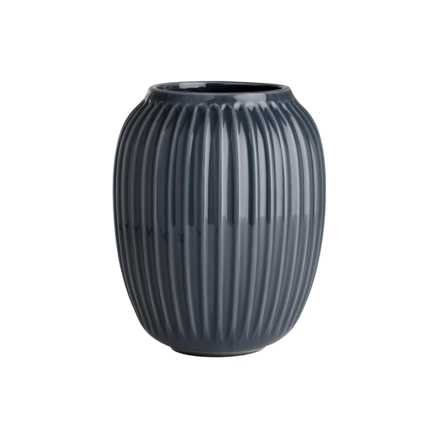 Kähler Vaser-Hammershøi vase, antracitgrå