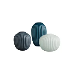 Kähler Vaser-Hammershøi vase miniature 3 stk, grøn