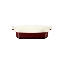 Le Creuset Køkkenudstyr-Heritage rektangulært fad 32 cm, garnet