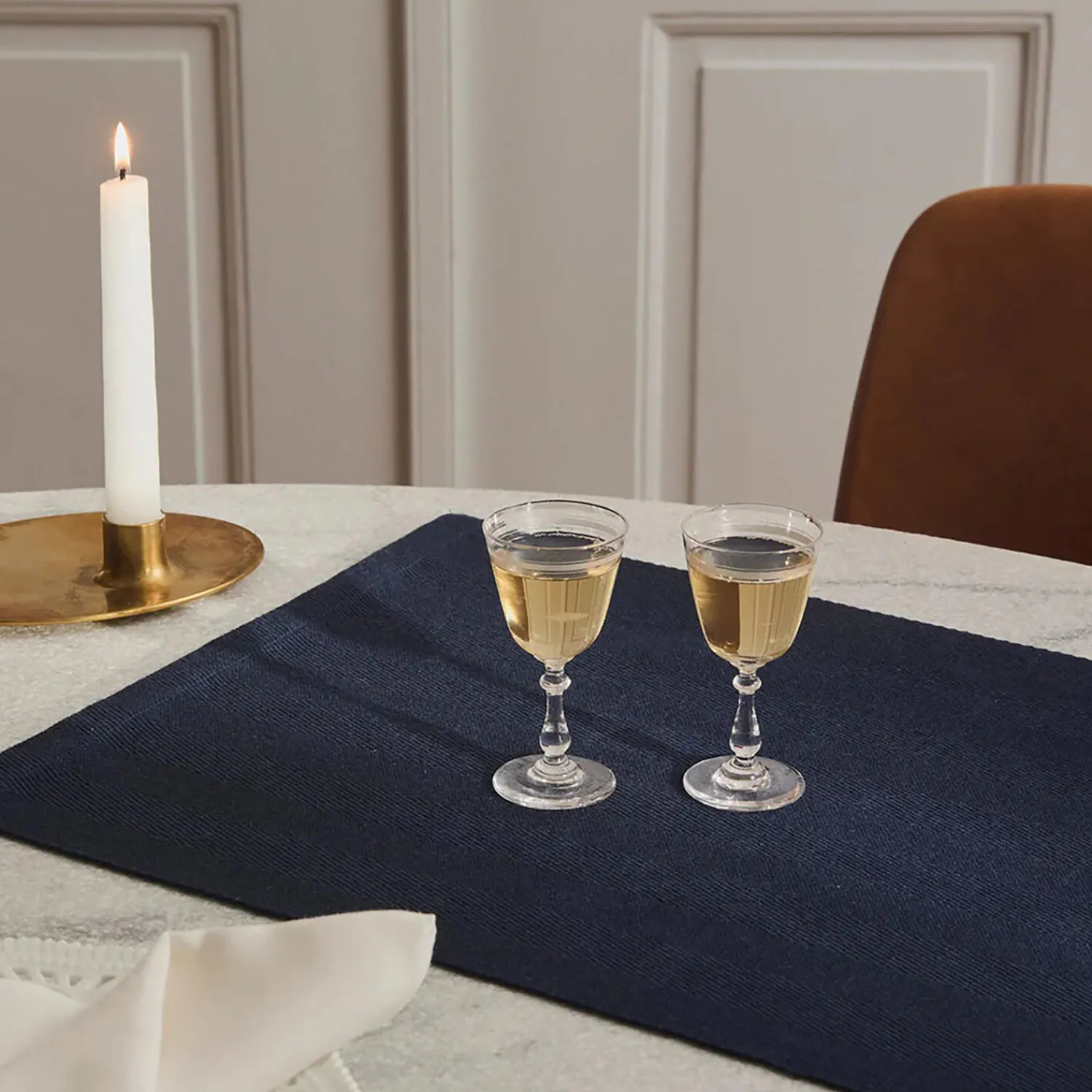 Georg Jensen Damask Bordtekstiler-HERRINGBONE dækkeserviet,