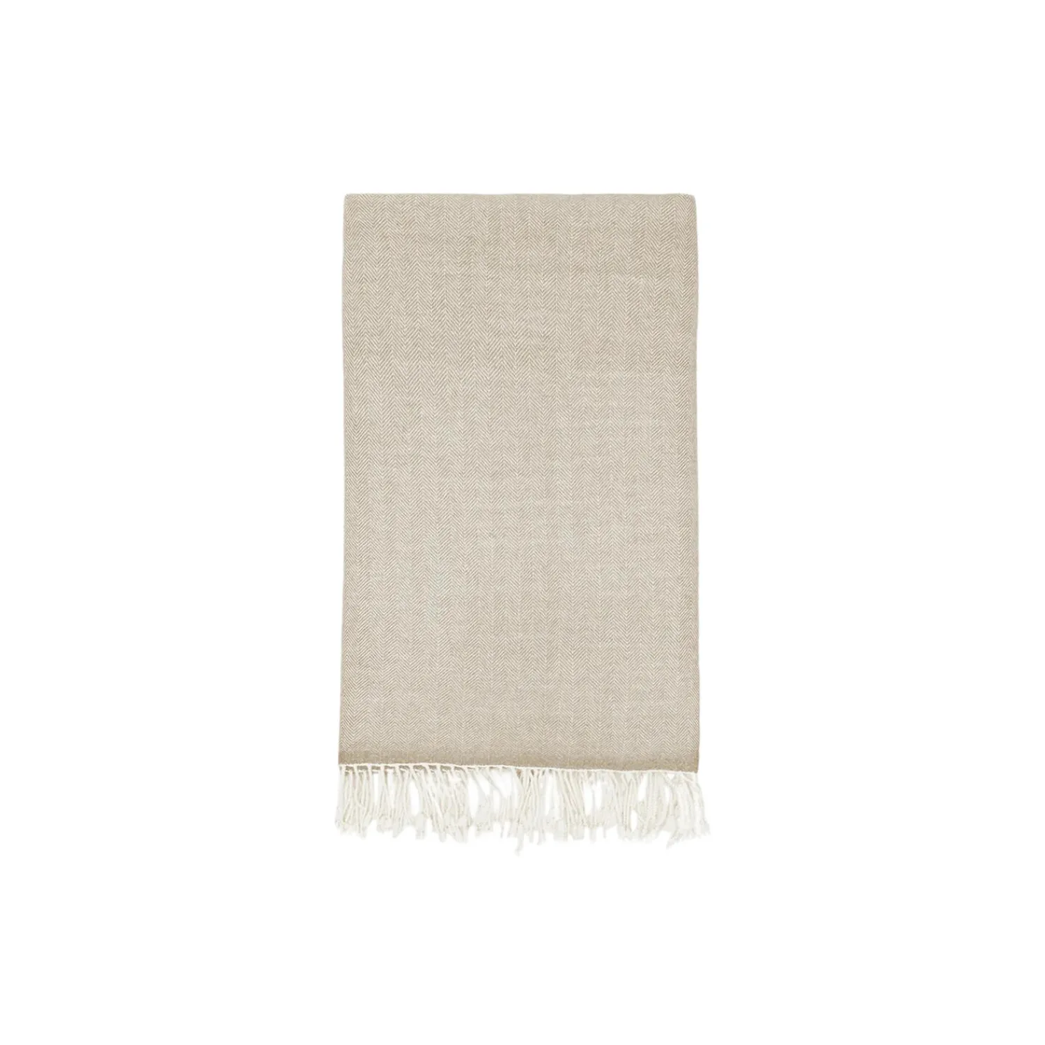 CARE BY ME Plaider-HERRINGBONE Throw,