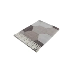 Geismars Væverier Plaider-Hexagon plaid, beige