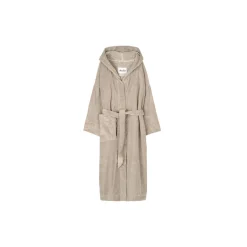 Dame Aiayu Nattøj & Loungewear|Badekåber-Hooded Bathrobe Terry, dried linen