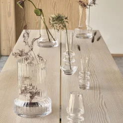 Villa Collection Vaser-Hvils vase med riller