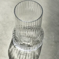 Villa Collection Vaser-Hvils vase med riller