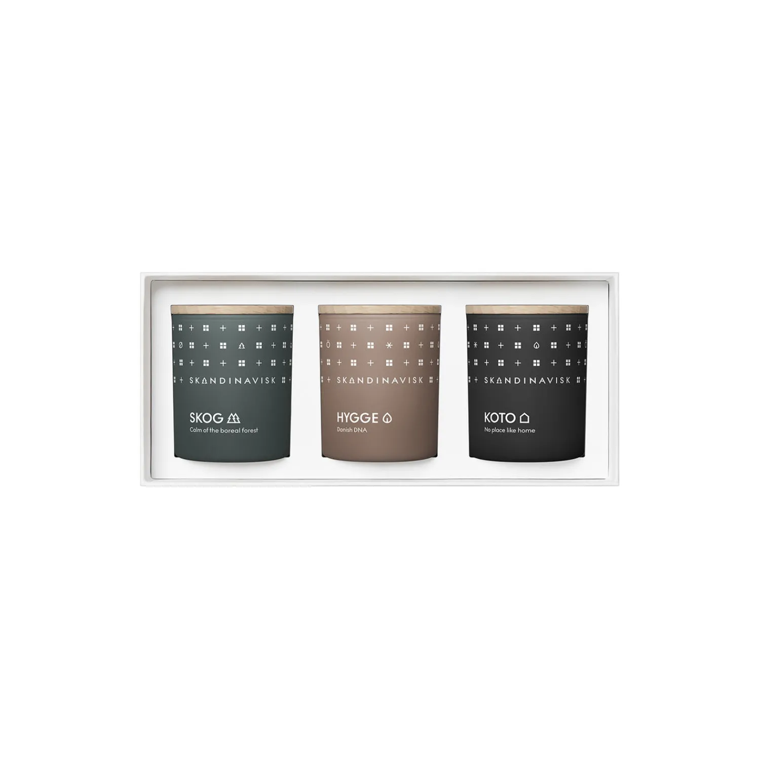Skandinavisk Lys & Duftlys-HYBERNATE Mini Candles Giftset