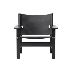 Fredericia Pyntepuder & Hynder-Hynde til The Canvas Chair loungestol, sort